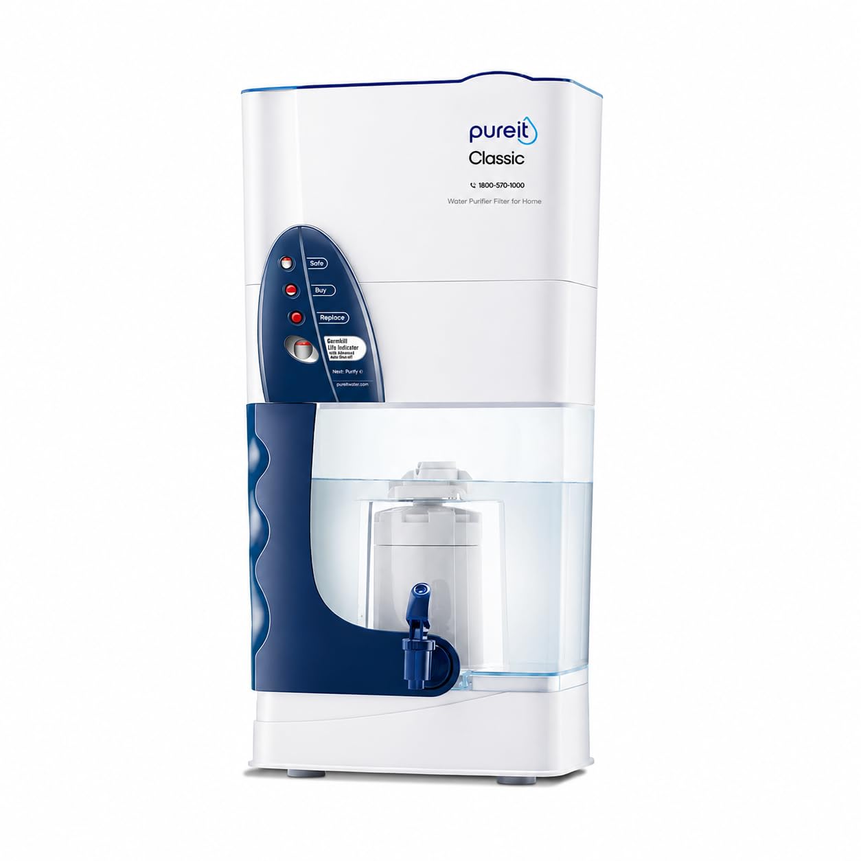 Water Purifier | Activated Carbon Filtration | No Electricity Required