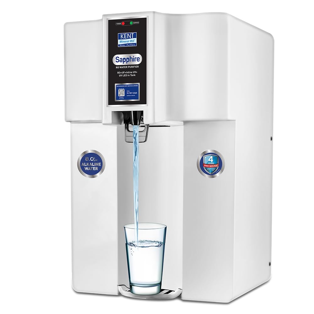 RO Water Purifier|RO+UF+Inline UV+Alkaline+TDS Control+UV LED in Tank