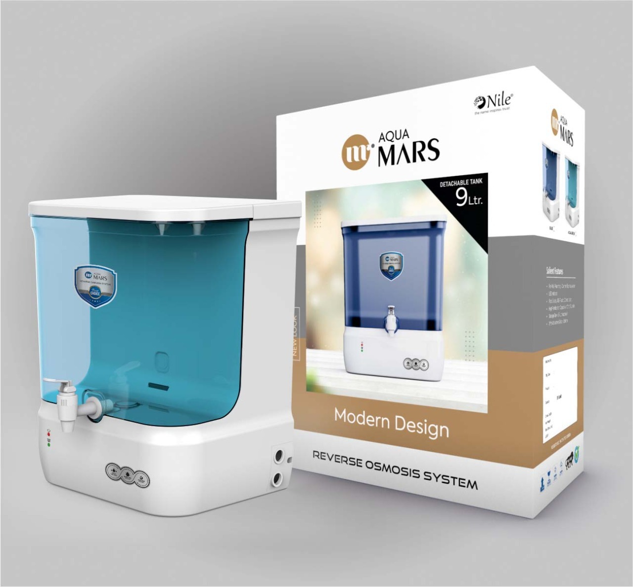MIDAS Alkaline & Minerals Cartridge & Silver Nano & UF Purifier