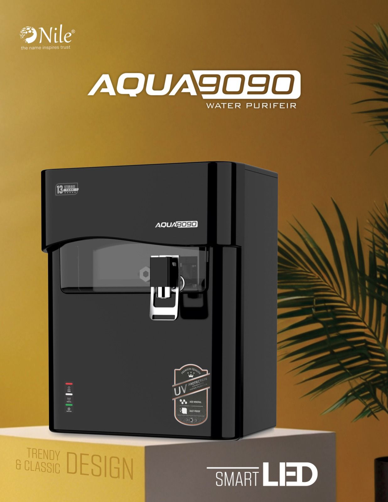 MIDAS RO + UV + TDS Purifier